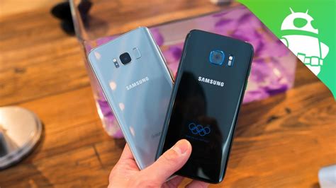 Samsung galaxy s8 (64gb) g950u 5.8in 4g lte unlocked (gsm + cdma, us warranty) (midnight black) (renewed). Galaxy S8 Plus vs Galaxy S7 Edge: How Big Is The ...