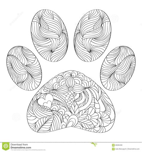 Paw Prints Coloring Download Paw Prints Coloring For Free 2019
