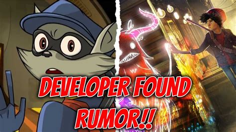The New Sly Cooper Games Developer Has Been Revealed Rumor Youtube