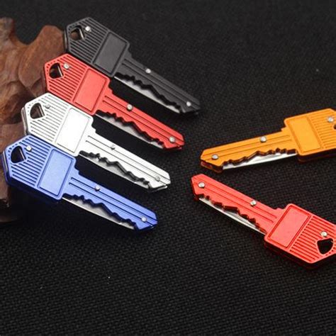 Multi Tools Portable Key Fold Knife Key Pocket Knife Key Chain Knife
