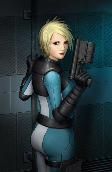 Sci Fi Girl With Gun By Jdp89 On Deviantart