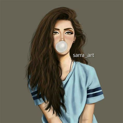 Pin By On Girly Pics Sarra Art Beautiful Girl Drawing Girly M