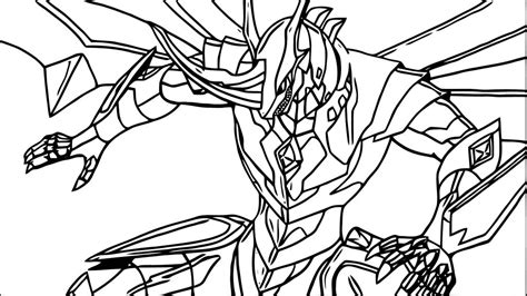 Bakugan Drago Dragonoid Pyrus Anime Coloringme Tigrerra Sketch Coloring