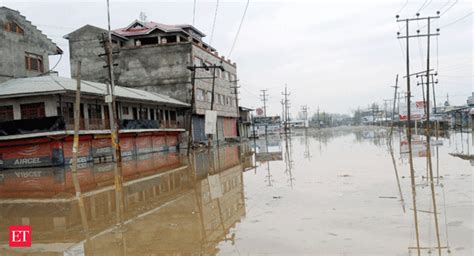 one year on kashmir flood victims wait for rehabilitation the economic times