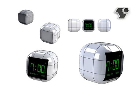 Digital Alarm Clock First Concepts On Behance