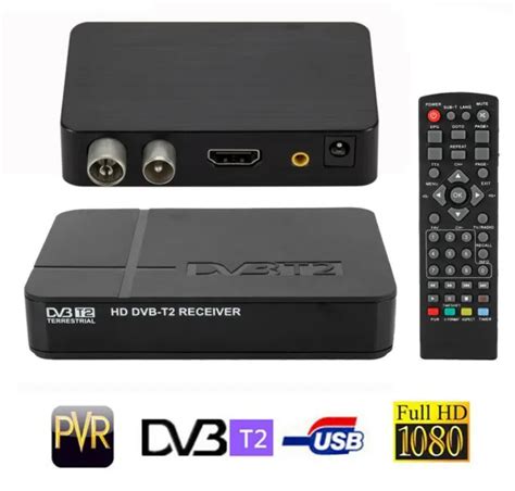 Dvb T2 3d Hd Set Top Box Digital Receiver Freeview Recorder Hdmi Usb Tv