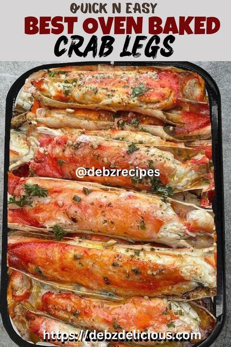How To Bake King Crab Legs In Oven With Garlic Butter Sauce Even The