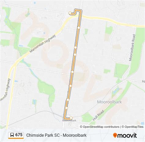 675 Route Schedules Stops And Maps Chirnside Park Sc Updated