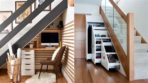 Clever Ideas To Utilize Space Under The Stairs