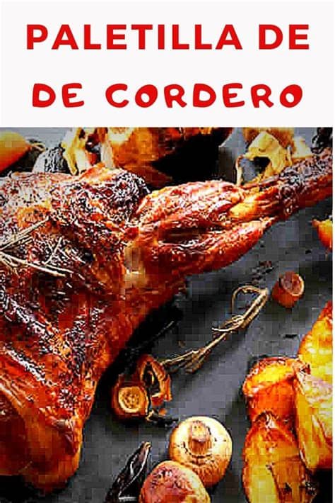 Esta receta de cordero se puede hacer con cualquier trozo pierna, espalda, a cuartos, medio, a gusto vuestro. Paletilla de cordero al horno | Cordero al horno, Cordero ...