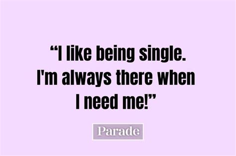 125 best being single quotes parade