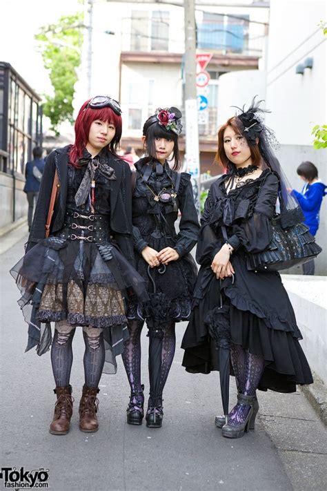 Harajuku Gothic Lolita Fashion W H Naoto Abilletage Black Peace Now Tokyo Fashion