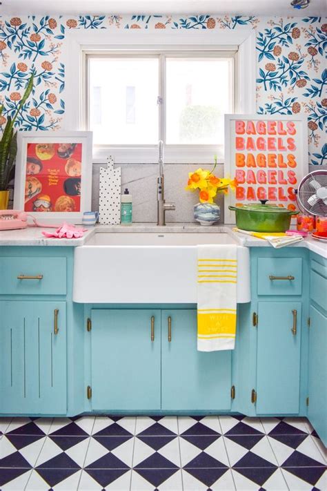 inspirasi dapur minimalis modern warna warni terbaik  rumah