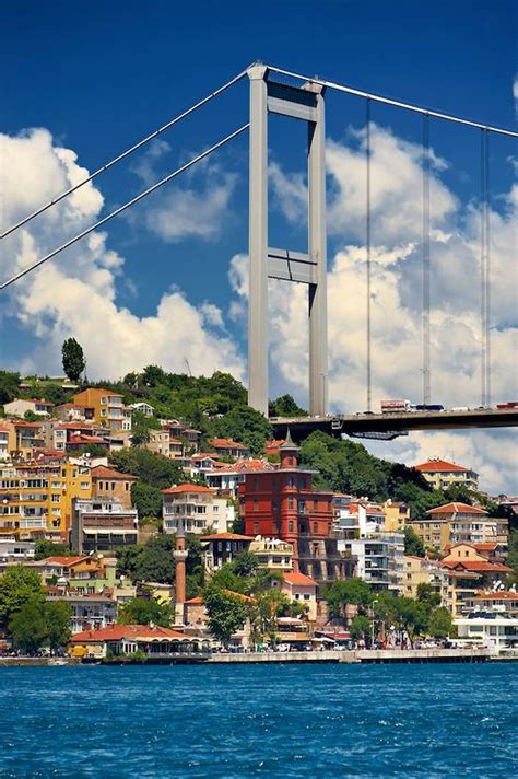 The Fatih Sultan Mehmet Bridge Also Known As The Second Bosphorus