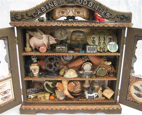 The Odd Collection Oddities Cabinet Of Curiosities Found Art