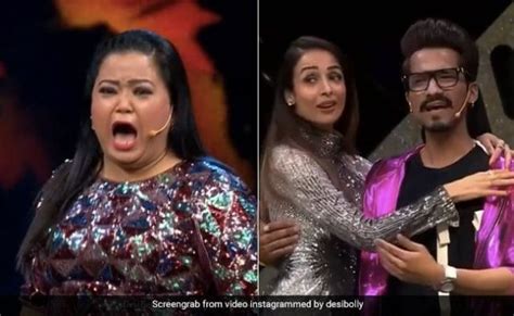 Bharti Singh Started Crying After Seeing Malaika Arora And Haarsh