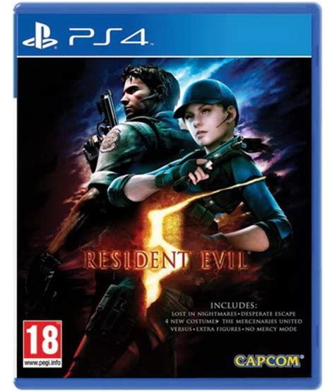 Купить Resident Evil 5 для Ps4 в Москве цена отзывы видео