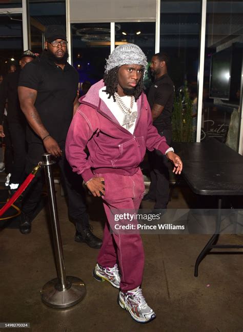 Kai Cenat Attends Fame Fridays On June 9 2023 In Atlanta Georgia