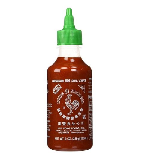 Huy Fong Foods Sriracha Hot Chili Sauce 229ml Haisue