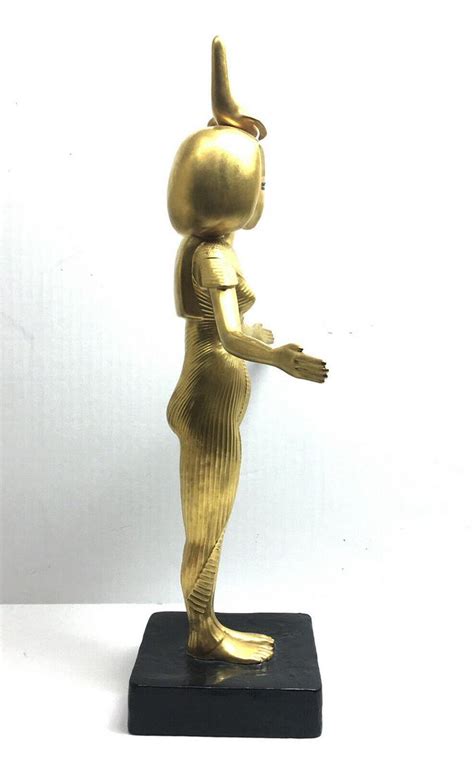 Rare Boehm Porcelain Ltd Edition Gilded Egyptian Goddess Selket 35 2095251893