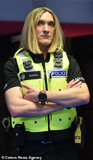 transgender police officer 44 self identifies as woman daily mail online