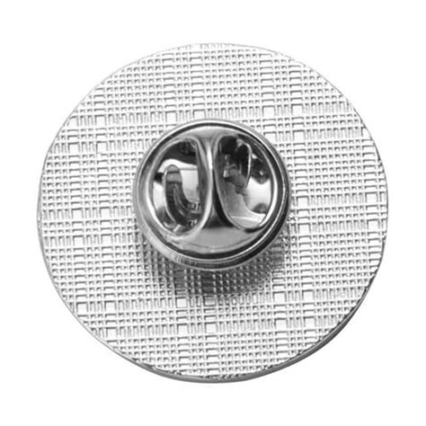Round Silver Pins Sublimation Thermal Transfer GADGETS JEWELLERY