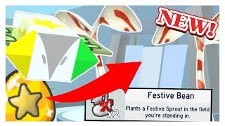 Promo codes are a feature added in the may 18, 2018 update. Roblox Bee Swarm Simulator Using A Festive Bean