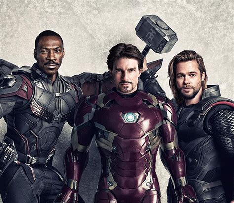 This Artist Tried Imagining How The Avengers Cast Would Have Looked In