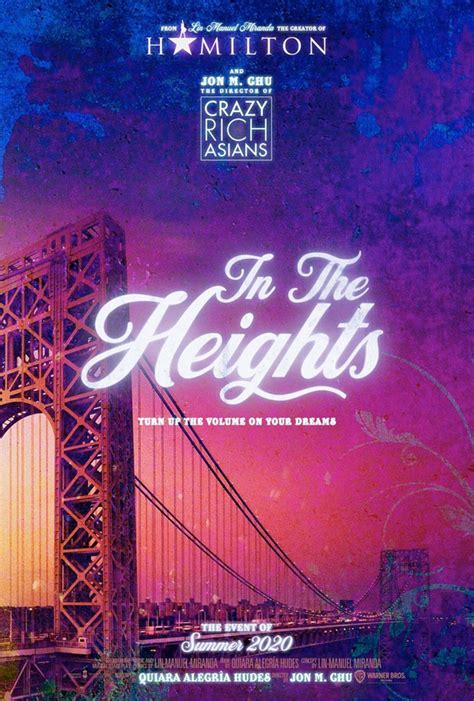 Check your local theaters to see. Magnificent First Trailer for Jon M. Chu's 'In the Heights' Movie Musical | FirstShowing.net