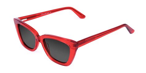 Fernhill 4 S Red Indoor Tinted Glasses Specscart®