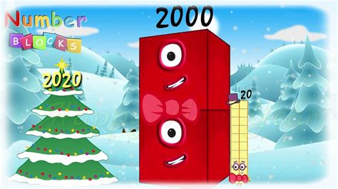 Numberblocks 20 200 2000 Wish You A Happy New Year Youtube