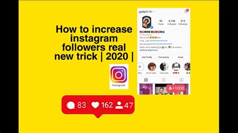 How To Increase Instagram Followers Real New Trick 2020 Youtube