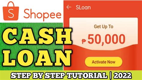 How To Avail Cash Loan In Shopee 2022 Youtube