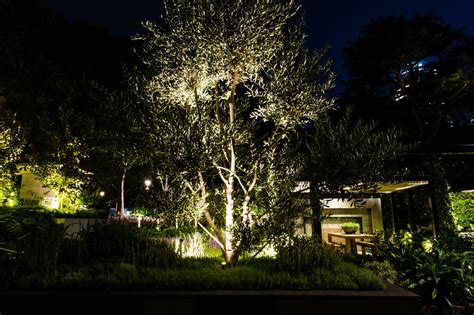 Using Lights To Create A Night Garden Completehome