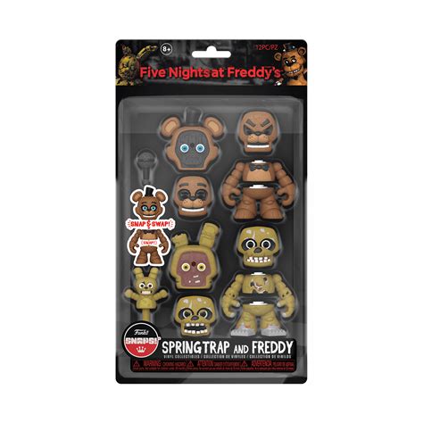 Five Nights At Freddys Snap Freddy And Springtrap 2pk