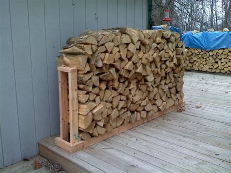 15 Dumb Simple Diy Firewood Rack Plans List Mymydiy