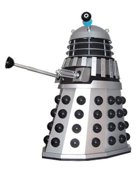 Doctor Who Classic 12 Inch Tall Radio Controlled Dalek Silver And
