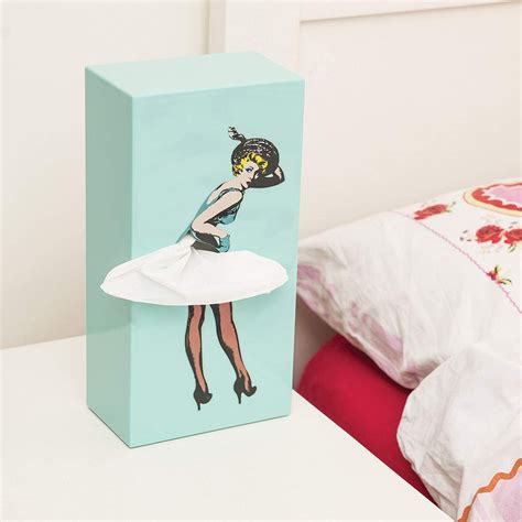 Pin Up Girl Tissue Box Cover 7 Gadgets