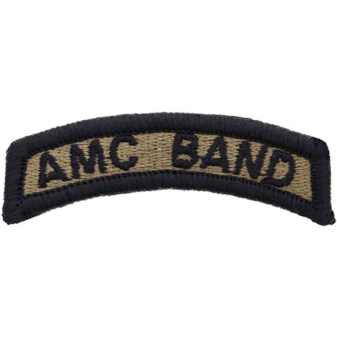 Army Tab Army Materiel Command Band Velcro Subdued Ocp Ocp Insignia