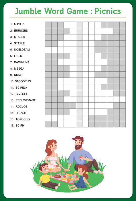 Cryptic crossword puzzles frequently use anagrammatic clues, usually indicating that they are anagrams by the inclusion of a descriptive term like confused or in disarray. 6 Best Printable Word Jumbles For Adults - printablee.com