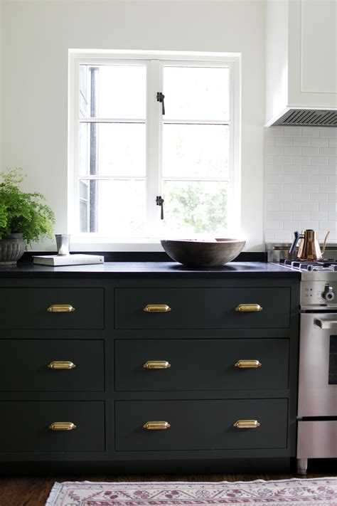 The only cabinets the builder offered were timberlake brand. AN INTIMATE SETTING — Katie Hackworth | Kitchen cabinet styles, Green kitchen, Kitchen renovation