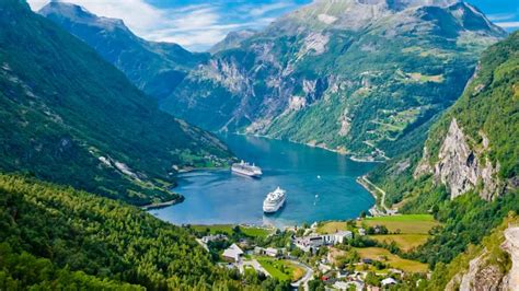 Geirangerfjord Wo Sich Norwegens Natur Von Ihrer Schönsten Seite Zeigt