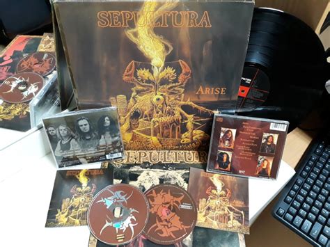 Sepultura Arise Vinyl Cd Photo Metal Kingdom