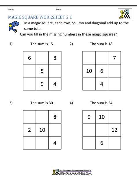 Here you will find our 2nd grade math puzzles page which will help your child to develop their thinking and the arithmogon triangle puzzle is a 2nd grade math puzzle to help develop adding and the math salamanders hope you enjoy using these free printable math worksheets and all our other. Second grade math worksheets missing numbers