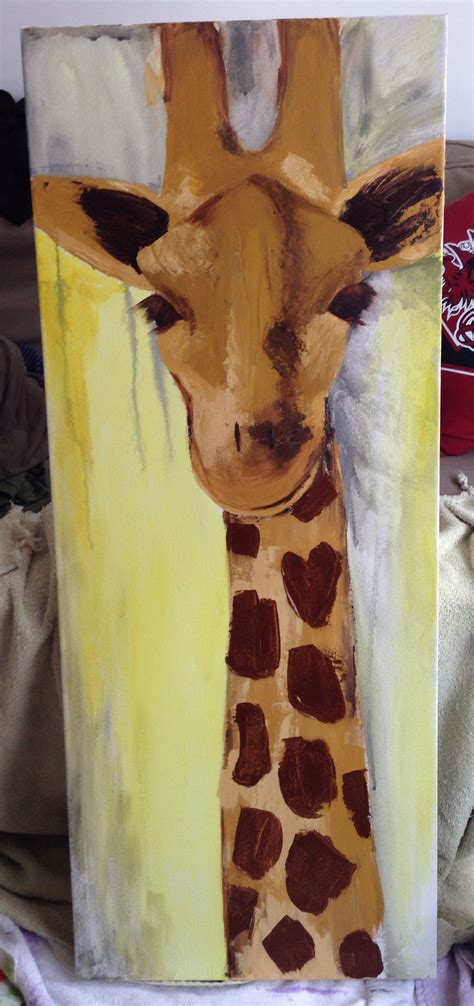 Pin By Leslie Here On Art Giraffe Painting Giraffe Art Animal Paintings