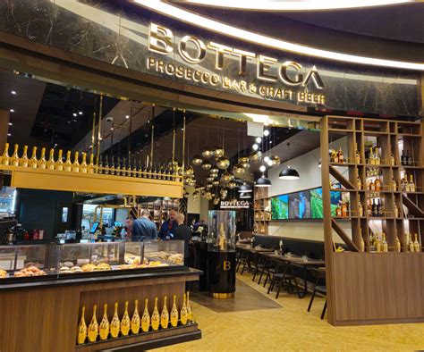 intravelreport new opening bottega prosecco bar at abu dhabi airport