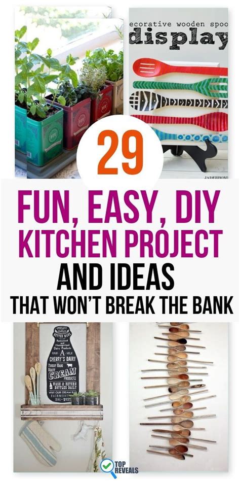 29 Fun Easy Diy Kitchen Projects And Ideas That Wont Break The Bank