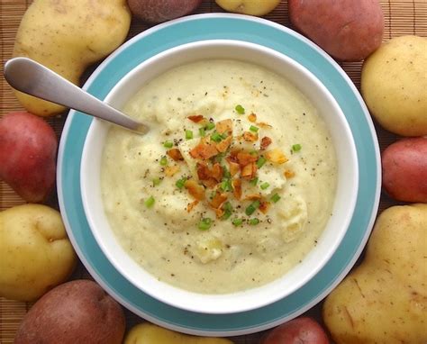 Creamy Potato Cauliflower Soup Where You Get Your Protein