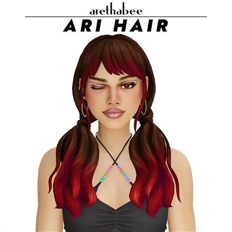 Ari Hair The Sims 4 Create A Sim Curseforge