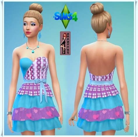 Colorful Dresses By Annett85 At Annetts Sims 4 Welt Sims 4 Updates